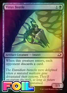 x1 Virus Käfer FOIL EOE Edge of Eternities MTG 124 M/NM 1x - Bild 1 von 3