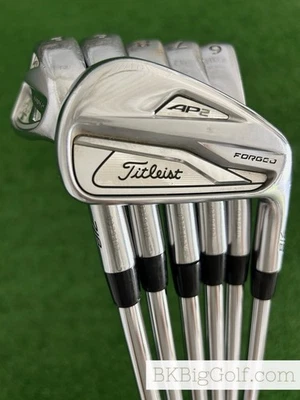 Titleist AP2 718 Forged Iron Set 5-P / True Temper AMT Black Stiff +1/2” - Image 1 of 4