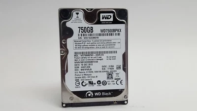 Western Digital WD Black WD7500BPKX 750GB 2.5" SATA III Laptop Hard Drive - Image 1 of 3