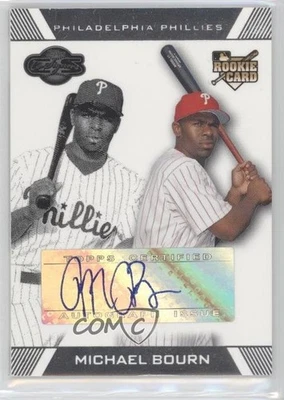 2007 Topps Co-Signers Michael Bourn (Autograph) #98 Auto - Image 1 of 2