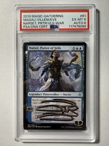Narset, Parter of Veils - 2 color Autograph (PSA 6 Card) (PSA 8 Auto) - Bild 1 von 3