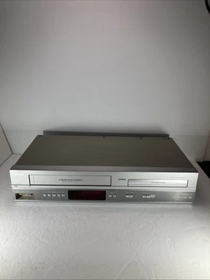 Philips DVP3150V/37 4 Head Hi-Fi VCR/DVD Combo Player Tested Works No Remote - Image 1 of 4