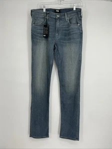 PAIGE FEDERAL NWT $199 TRANSCEND SLIM STRAIGHT DURANT JEANS 32 - Picture 1 of 8