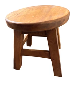 Solid Wooden Stool/Childs Stool/Plant Stand/Stepstool 10"x10"x10" - Picture 1 of 5