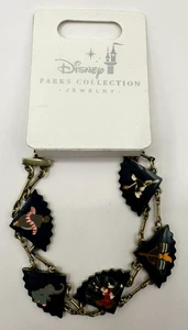 Disney Parks Jewelry Collection Sorcerer Mickey Fantasia Fan Bracelet - NEW - Picture 1 of 2