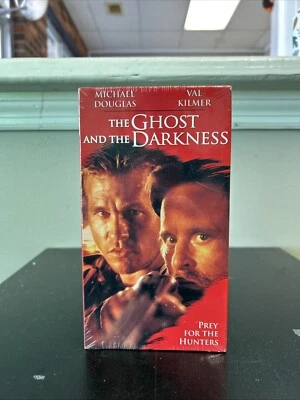The Ghost and the Darkness (VHS, 1997) Sealed Michael Douglas Val Kilmer - Image 1 of 4