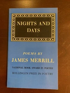 Nights and Days by James Ingram Merrill (1976, Trade Paperback) - Foto 1 di 1