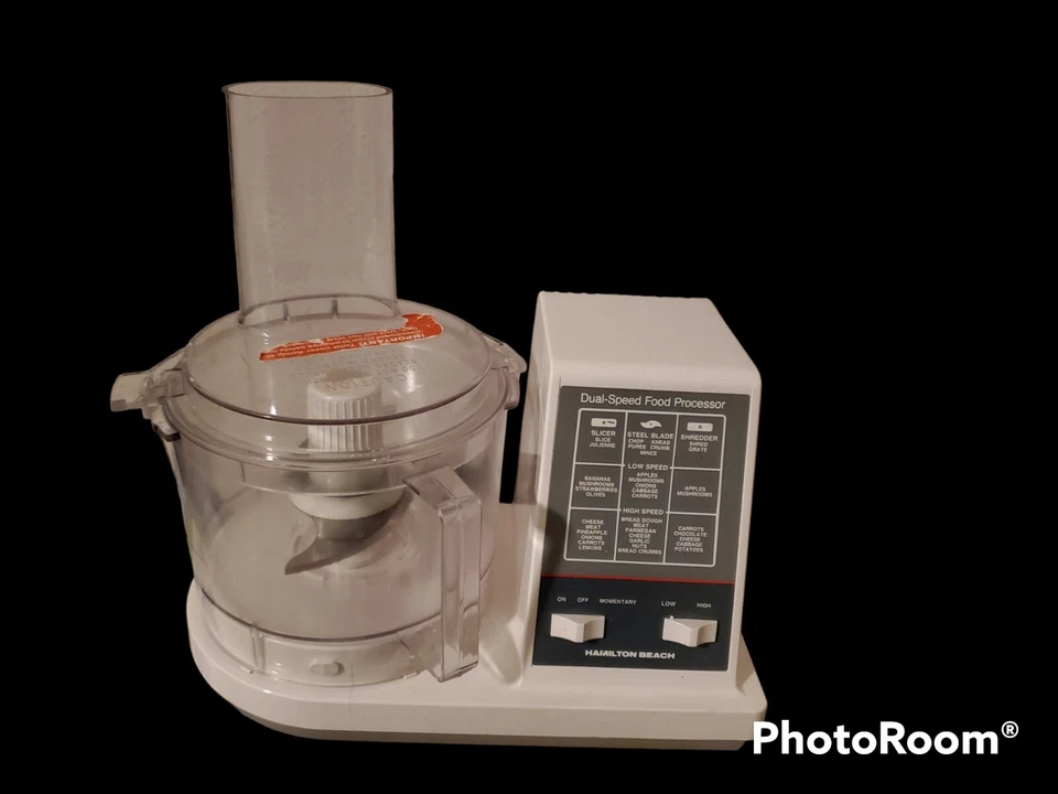 Hamilton Beach Duel Speed Food Processor Model #702-5. TESTED AND WORKS USA Made - Image 1 of 1
