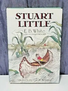 Vtg 1973 Stuart Little Hardcover E.B White HarperCollins - Imagen 1 de 12
