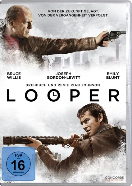 LOOPER DVD GORDON-LEVITT,JOSEPH/WILLIS,BRUCE  ZUKUNFTSTHRILLER  DVD NEW - Image 1 of 1