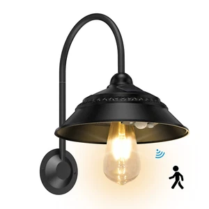 Aqonsie Solar Barn Light Outdoor with 3 Lighting Modes Motion Sensor Solar Wall - Picture 1 of 12