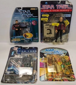 Star Trek Figures - Space Talk Warp Factor First Contact - Fair Condition - Picture 1 of 11