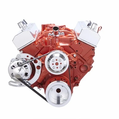 SBC Serpentine Conversion Kit Alternator Only 283 327 350 400 Chevy Small Block - Image 1 of 4