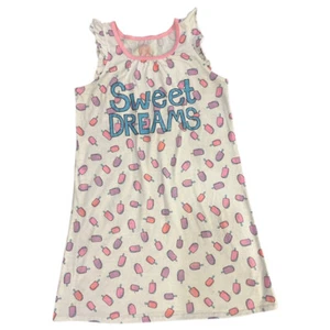 ✨Girls Size 12 Nightgown, GUC, Ice cream, Sleeveless. Sleepwear✨ - Picture 1 of 7