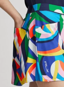 Ralph Lauren RLX GOLF Stretch 15" Skort Riviera Abstract SZ. S, M, L, NWT$148 - Picture 1 of 18