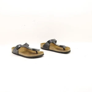 BIRKENSTOCK Gizeh Usate Numero EU 36 (Cod.CS1454) infradito Nero Donna - Foto 1 di 9