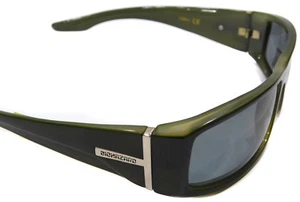 Occhiali da sole polarizzati uomo BIOHAZARD montatura rettangolare NERO VERDE - Imagen 1 de 4