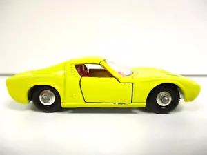LESNEY MATCHBOX #33 33 - LAMBORGHINI MIURA P400 (YELLOW) - DIECAST - Picture 1 of 11