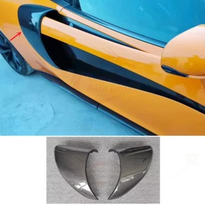 Real Carbon Fiber Door Side Air Intake Vent Cover - Picture 1 of 7
