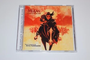 Mulan Complete Score Jerry Goldsmith 1998 Soundtrack CD PROMO 36 tracks 78 mins. - Picture 1 of 6