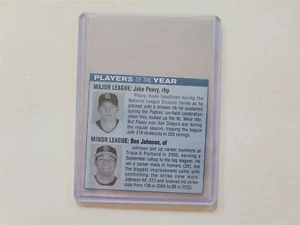 Jake Peavy Ben Johnson Padres 2005 Baseball Players of the Year Panel - Picture 1 of 1