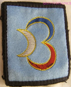 IN13902 - INSIGNE TISSU PATCH 3° Division blindée - Picture 1 of 2