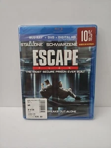Escape Plan (Blu-Ray, DVD, 2013) Arnold Schwarzenegger Sylvester Stallone NEW - Bild 1 von 5