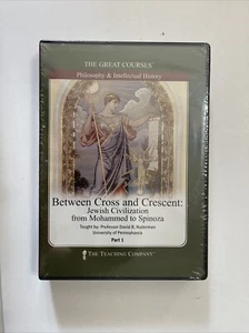 DVD Between Cross and Crescent: Jewish Civilization from Mohammed to Spinoza NEW - Picture 1 of 2