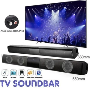 Home cinéma HIFI Bluetooth haut-parleurs stéréo, barre de son USB pour TV - Zdjęcie 1 z 8