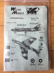 L180B Welsh Models PJW2 Hawker Hunter F.MK.6 Vacform + Metallbausatz 1-144 - Bild 1 von 3