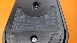 ⭐️⭐️⭐️⭐️⭐️ IBM MO28UOL 2-Button USB Wired Mouse Black - Picture 1 of 3