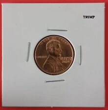 2024 REAL Lincoln Cent Collector Coin * TRUMP Private Die Counterstamp #24-14.45