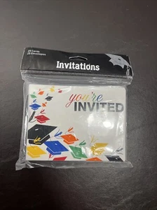 You’re Invited Invitation Cards Pack Of 25 Graduation - Picture 1 of 2