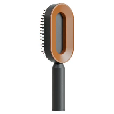 Self Cleaning Hair Brush For Women One-key Cleaning Hair Loss Airbag Massage Sca - Image 1 of 4