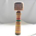 18cm vintage japanese wooden kokeshi doll　craftsmanship　  005