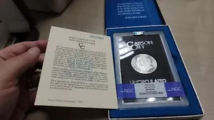 1884 CC Morgan Silver Dollar $1 GSA Hoard NGC MS 63 PL BOX & COA - Picture 1 of 13