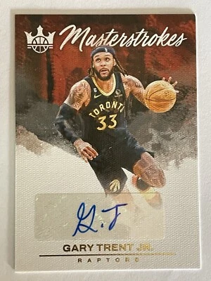 2023-24 Panini Court Kings Masterstrokes Jade Gary Trent Jr #MS-GTJ Auto - Image 1 of 2
