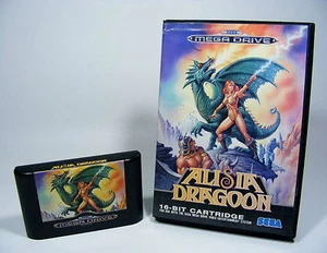 ALISIA DRAGOON para Sega Mega Drive - solo módulo de juego MD y embalaje original sin instrucciones - Imagen 1 de 1