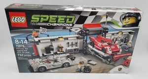 LEGO SPEED CHAMPIONS Porsche 919 Hybrid and 917K Pit Lane (75876) New Sealed - Picture 1 of 12
