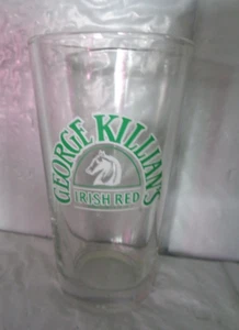 George Killian's - Irish Red - Pint Bierglas - grüner Schriftzug - Bild 1 von 2