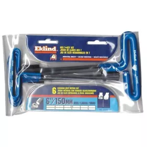 Eklind 6" Met T-Handle Hex Key - Picture 1 of 1