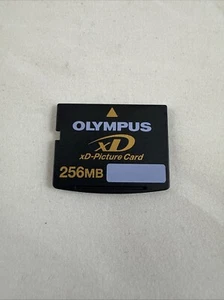 Genuine Olympus 256MB xD PictureCard Memory Card MXD256P3 For Olympus FujiFilm - Picture 1 of 2