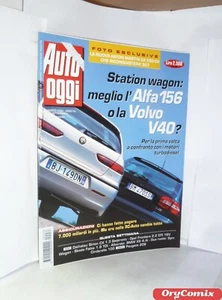 AUTO OGGI - N. 33 - 18 AGOSTO 2000 - ALFA 156 - VOLVO V40 - RIVISTA BUONA - Imagen 1 de 2