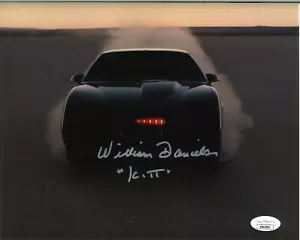 William Daniels - Knight Rider K. I. T. T.- Autographed 8x10 JSA Authenticated - Picture 1 of 2