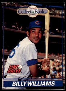 1991 Line Drive Collect-a-Books #36 Billy Williams Baseball Card Chicago Cubs - Picture 1 of 2
