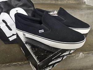 böhse onkelz Schuhe Slip-on Sneaker Gr. 44 Vans Chucks Neu OVP Karton BOSC Böse - Bild 1 von 5