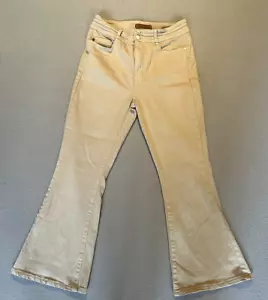 Jeans Judy blu tinto in capo donna 11/30 vita alta gamba svasata denim marrone - Foto 1 di 14