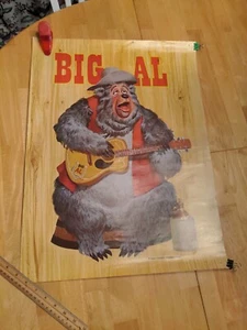 Big Al Country Bear Jamboree Disney World Disneyland vintage Poster 18" x 24" - Picture 1 of 16