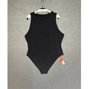 Cider Black Bodysuit Sleeveless Size One Piece 4XL Bodycon Goth Cosplay - Picture 1 of 4