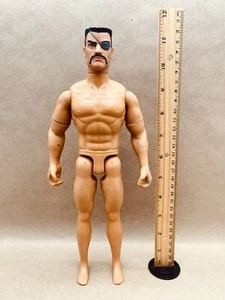 Gijoe 12" Salón de la Fama Serie Cobra Major Bludd Figura Cuerpo Musculoso con Cabeza - Imagen 1 de 4